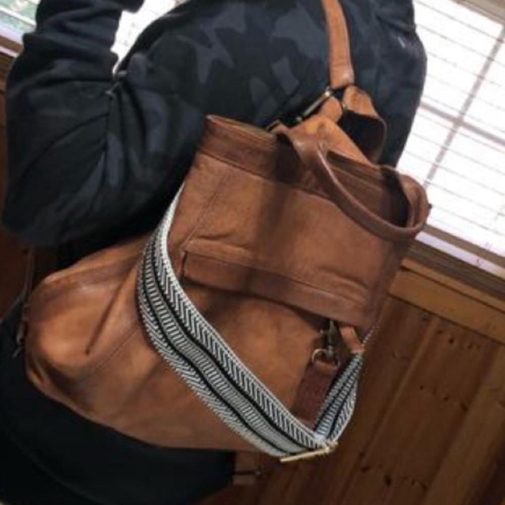 Free people Joey distressed convertible bag